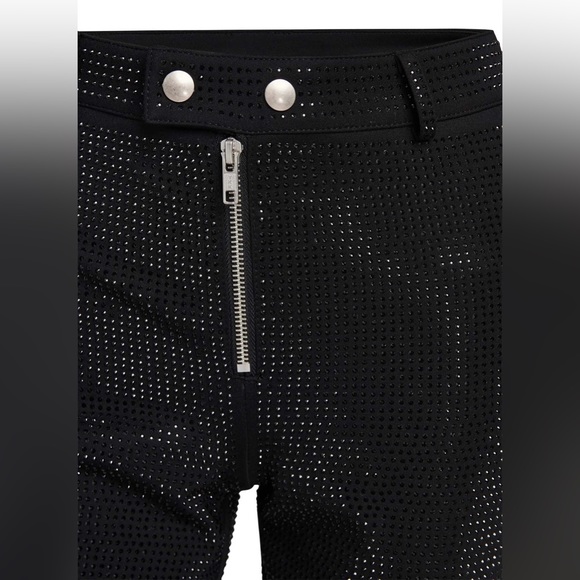 I AM GIA BLACK DIAMANTE SPARKLE MARIAH PANTS - NWT - Picture 4 of 9